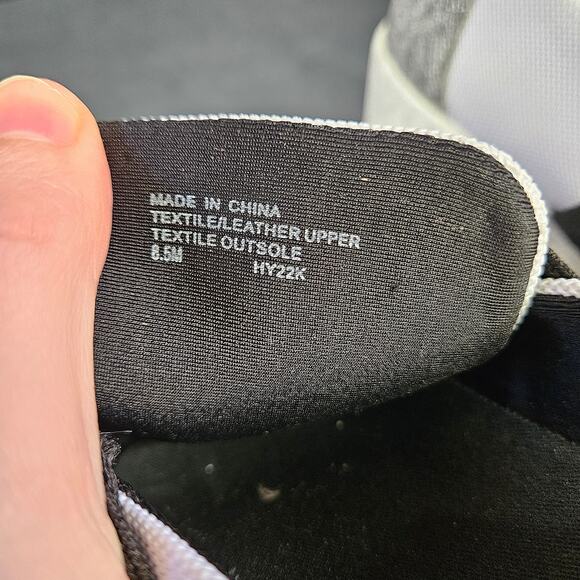 Michael Michael Kors Felix Nylon and Logo Trainer Shoes Size 8.5M Black White - Picture 10 of 11